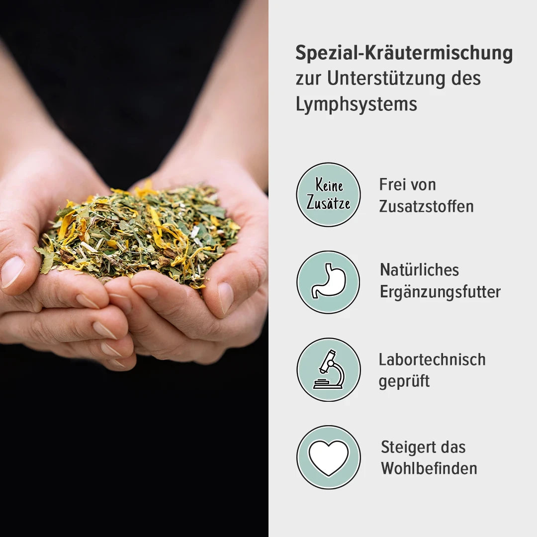 USPs der Lymph-Kräutermischung